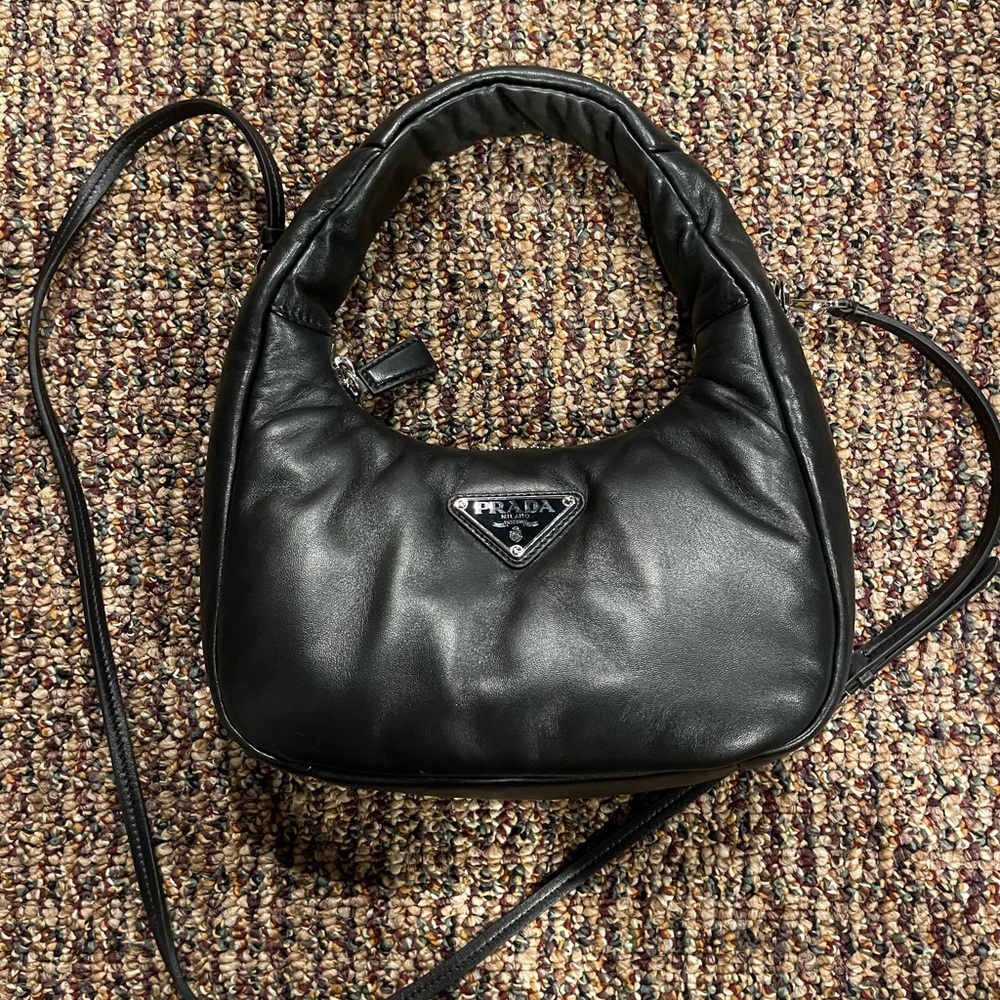 Prada Black Leather Women's Bag